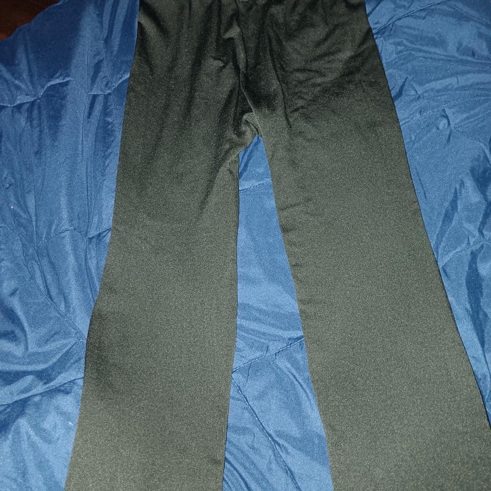 Women's Black Fleece Leggings